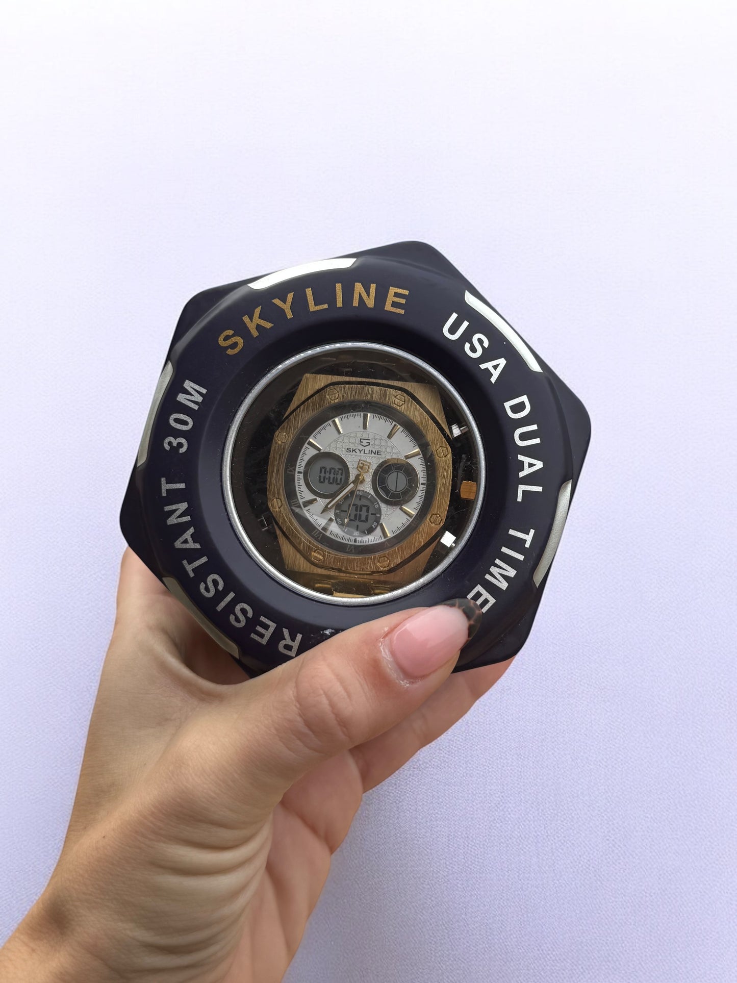 RELOJ SKYLINE | GOLD