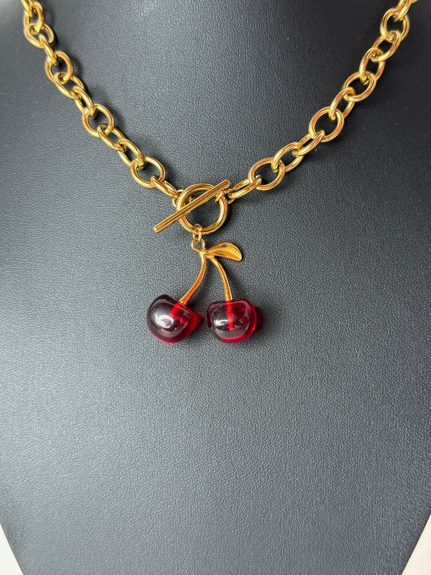 COLLAR CHERRY GOLD