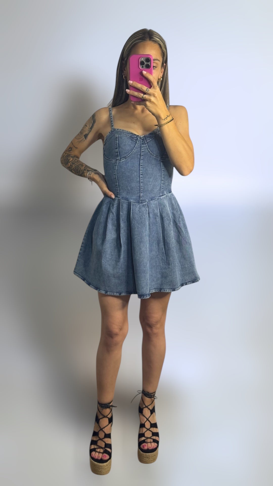 VESTIDO BARBIE DENIM