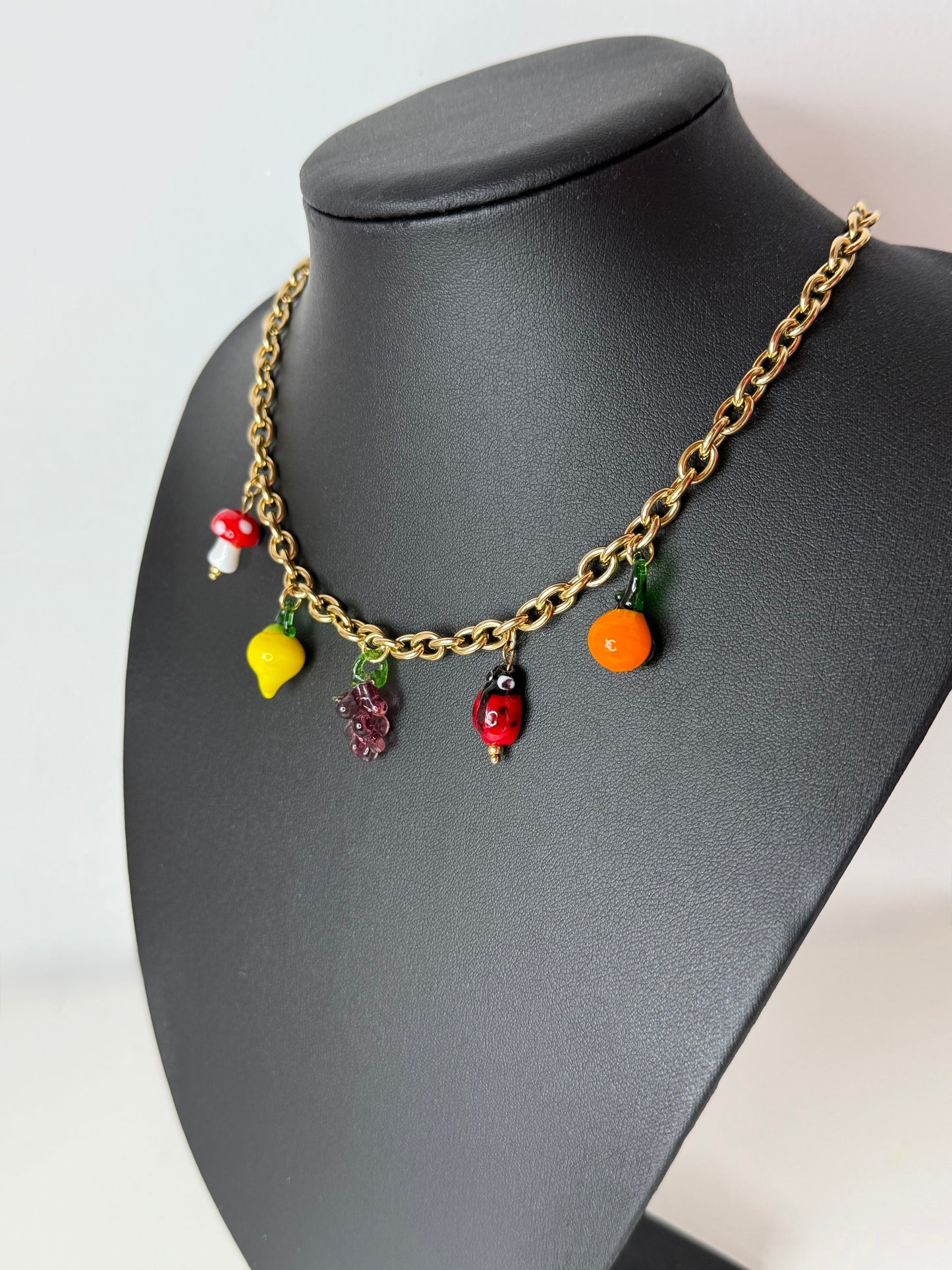 COLLAR FRUIT VIDRIO TEMPLADO