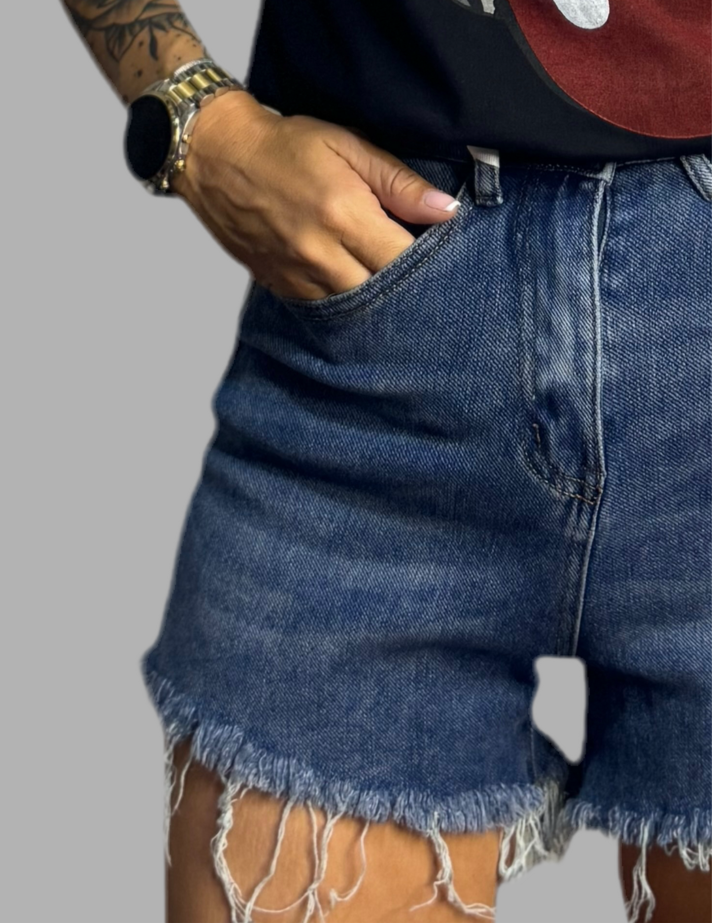 SHORT DENIM DESFLEC
