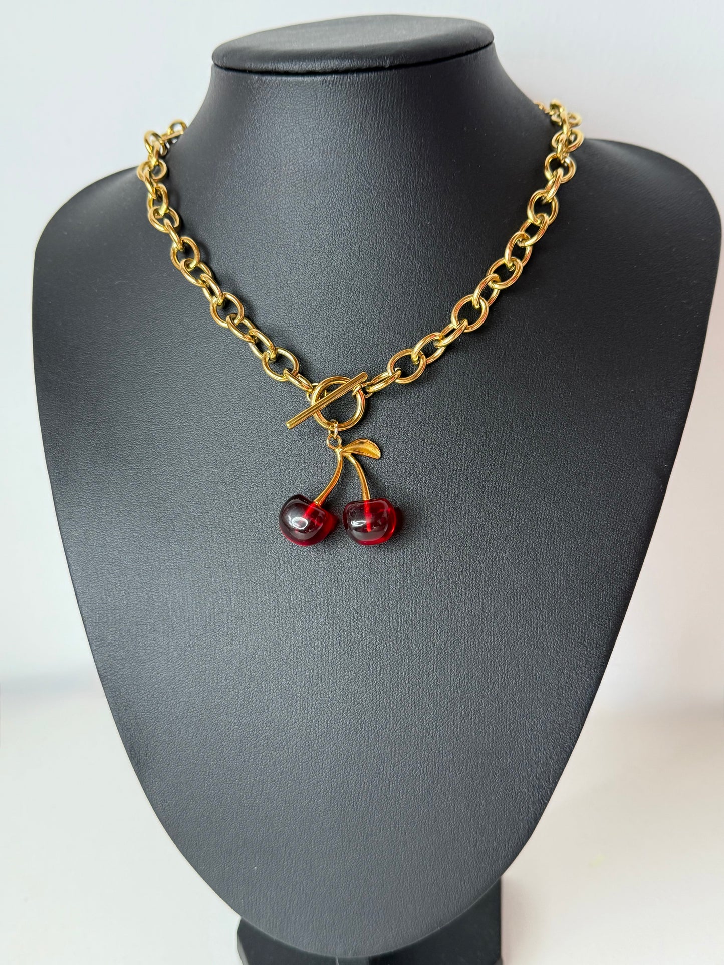 COLLAR CHERRY GOLD