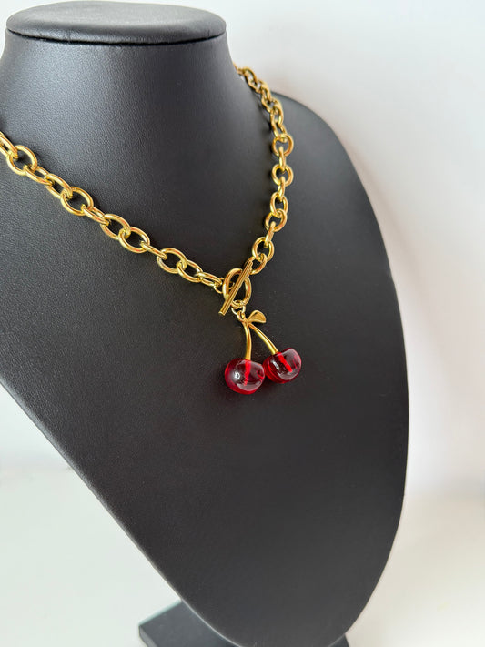 COLLAR CHERRY GOLD