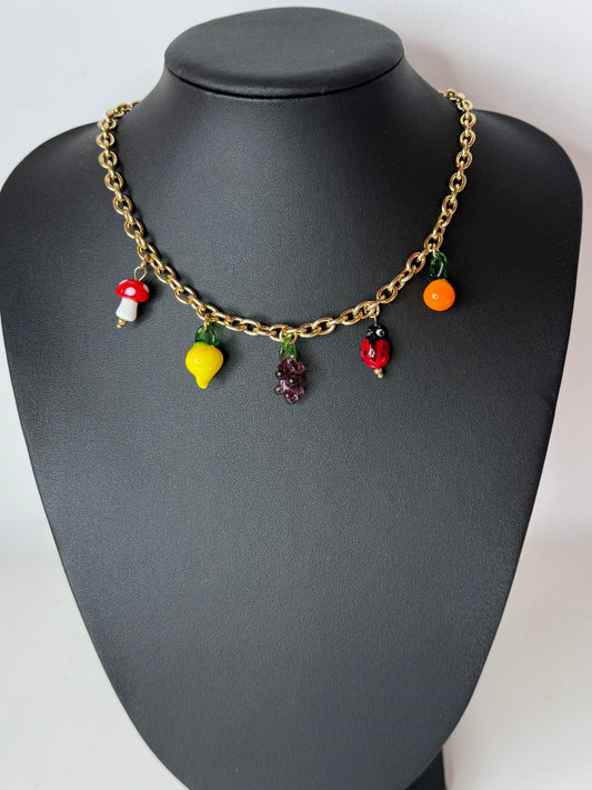 COLLAR FRUIT VIDRIO TEMPLADO