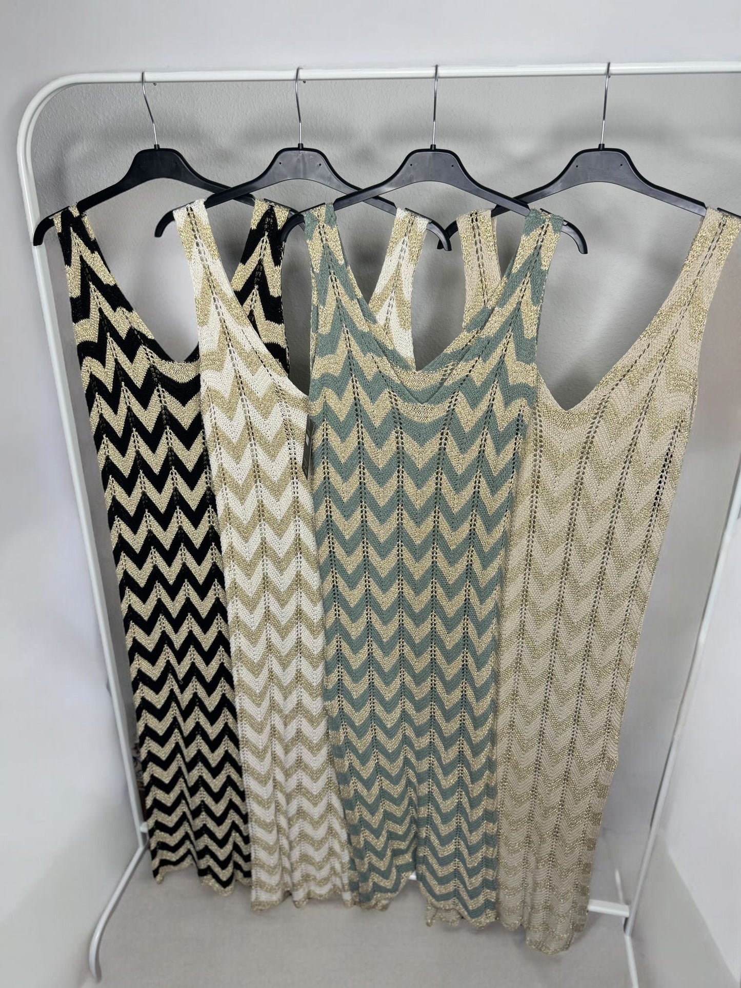 VESTIDO GLITTER PUNTO